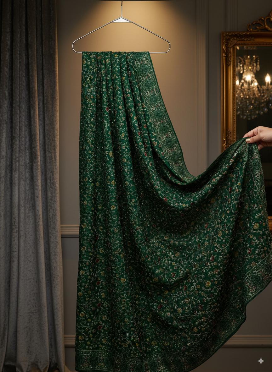 Kashmiri Work Dupatta