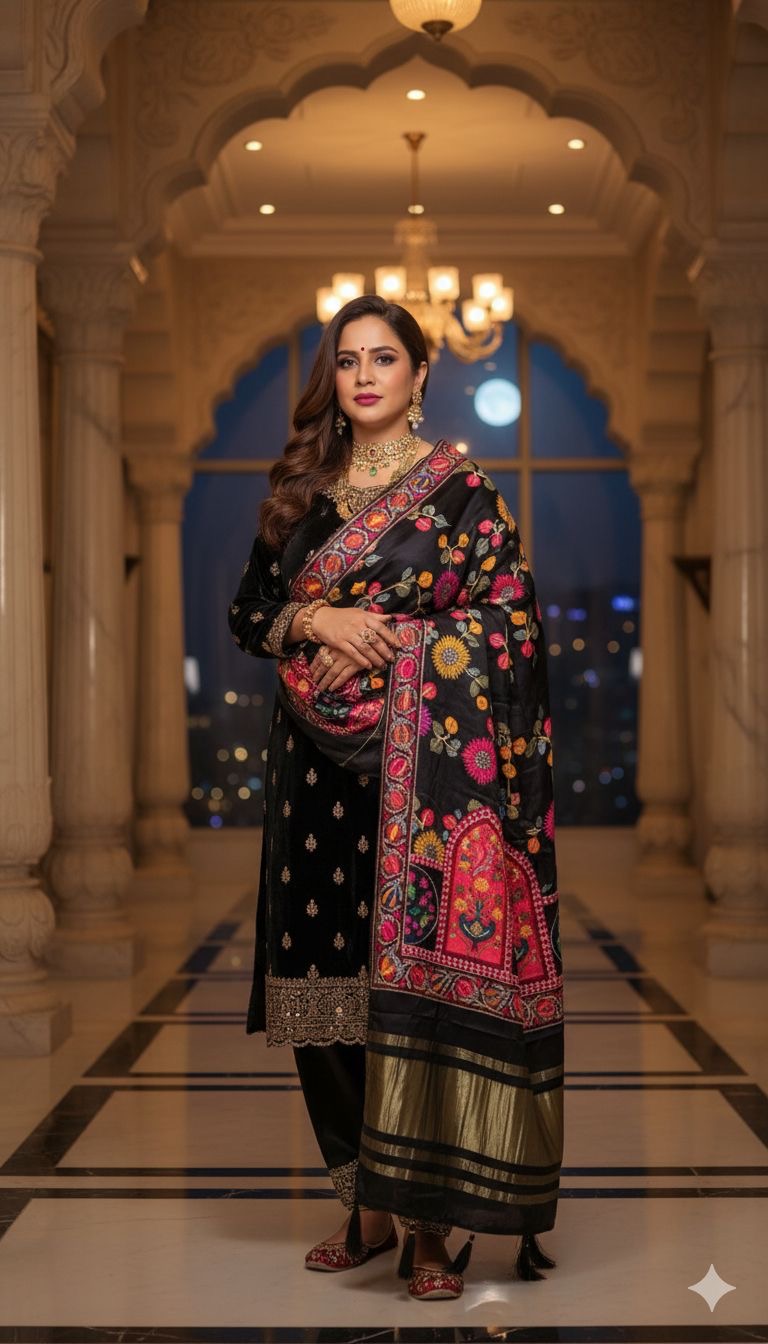Gajji silk Dupatta